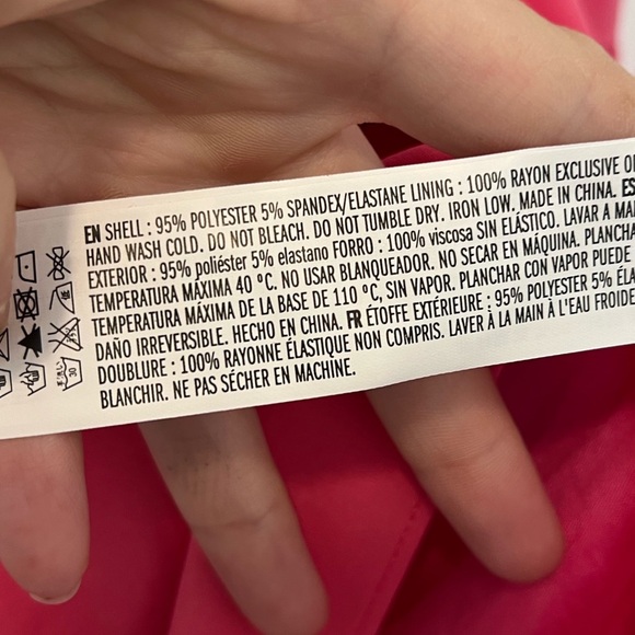 NWT Endless Rose Tiered Mini Dress Fuchsia - Picture 10 of 10